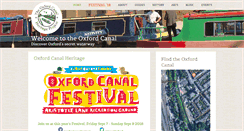 Desktop Screenshot of oxfordcanalheritage.org